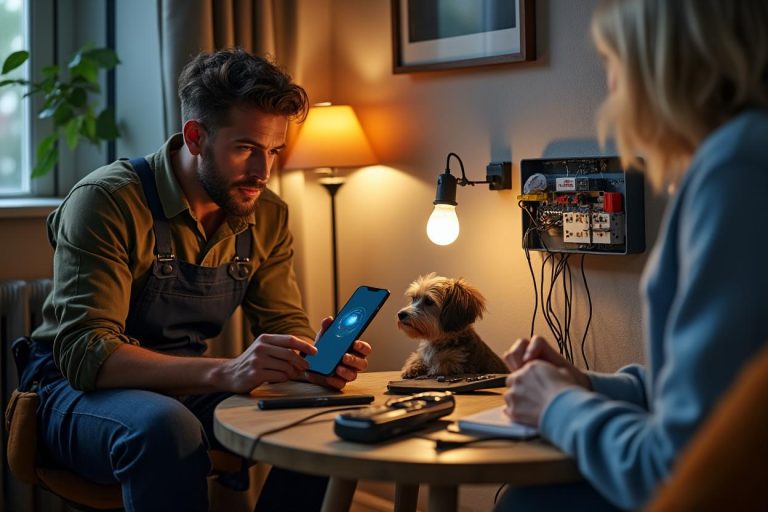 Pourquoi la lumière s’allume et s’éteint toute seule : causes et solutions